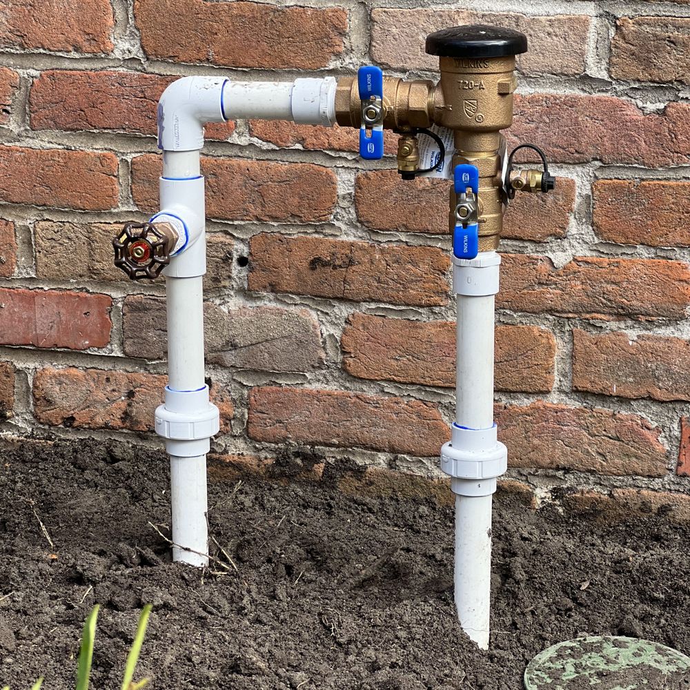 Backflow testing and prevention