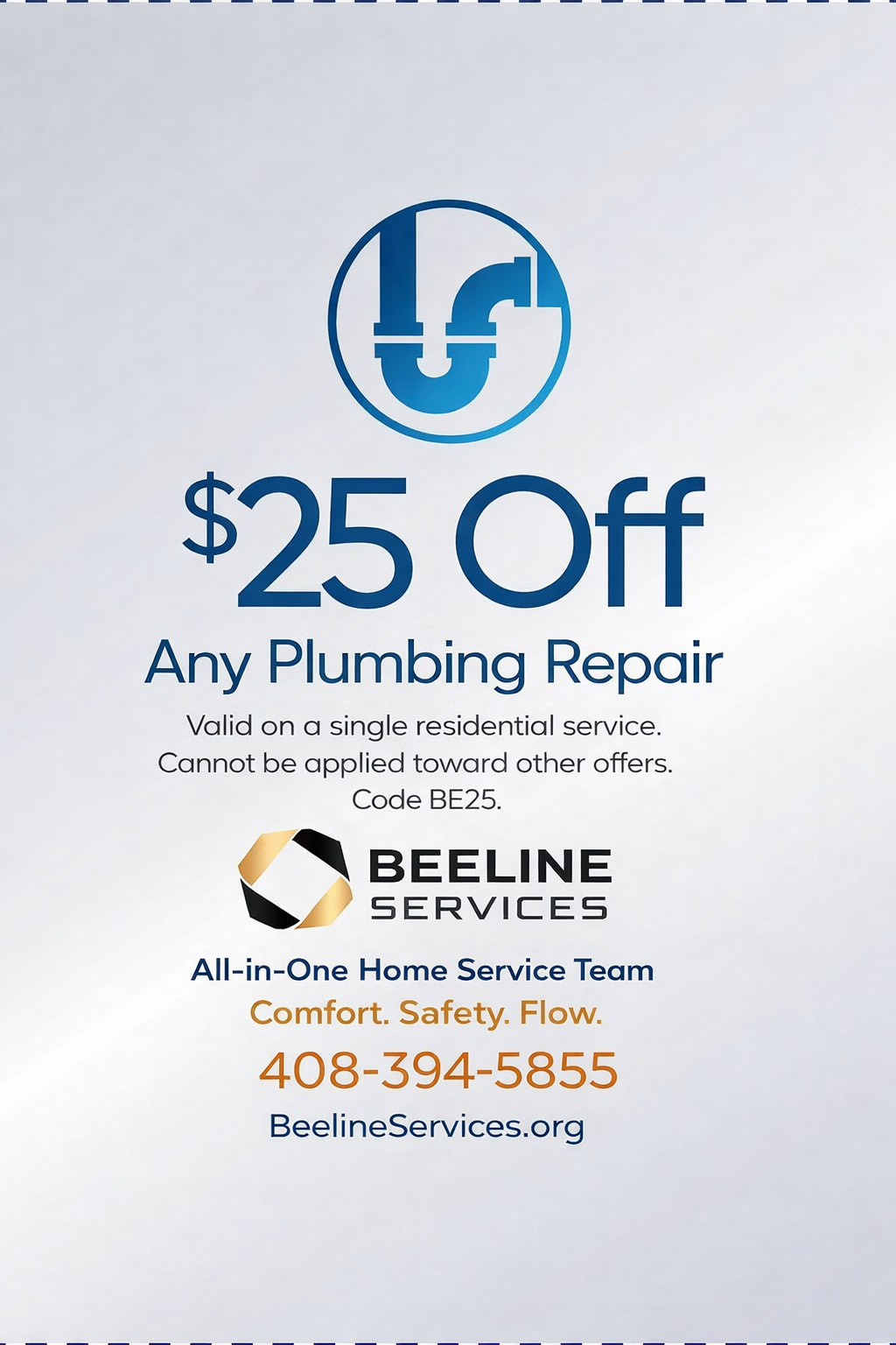Plumbing discount