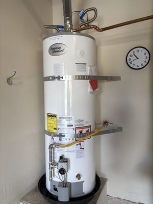 Water heater installation